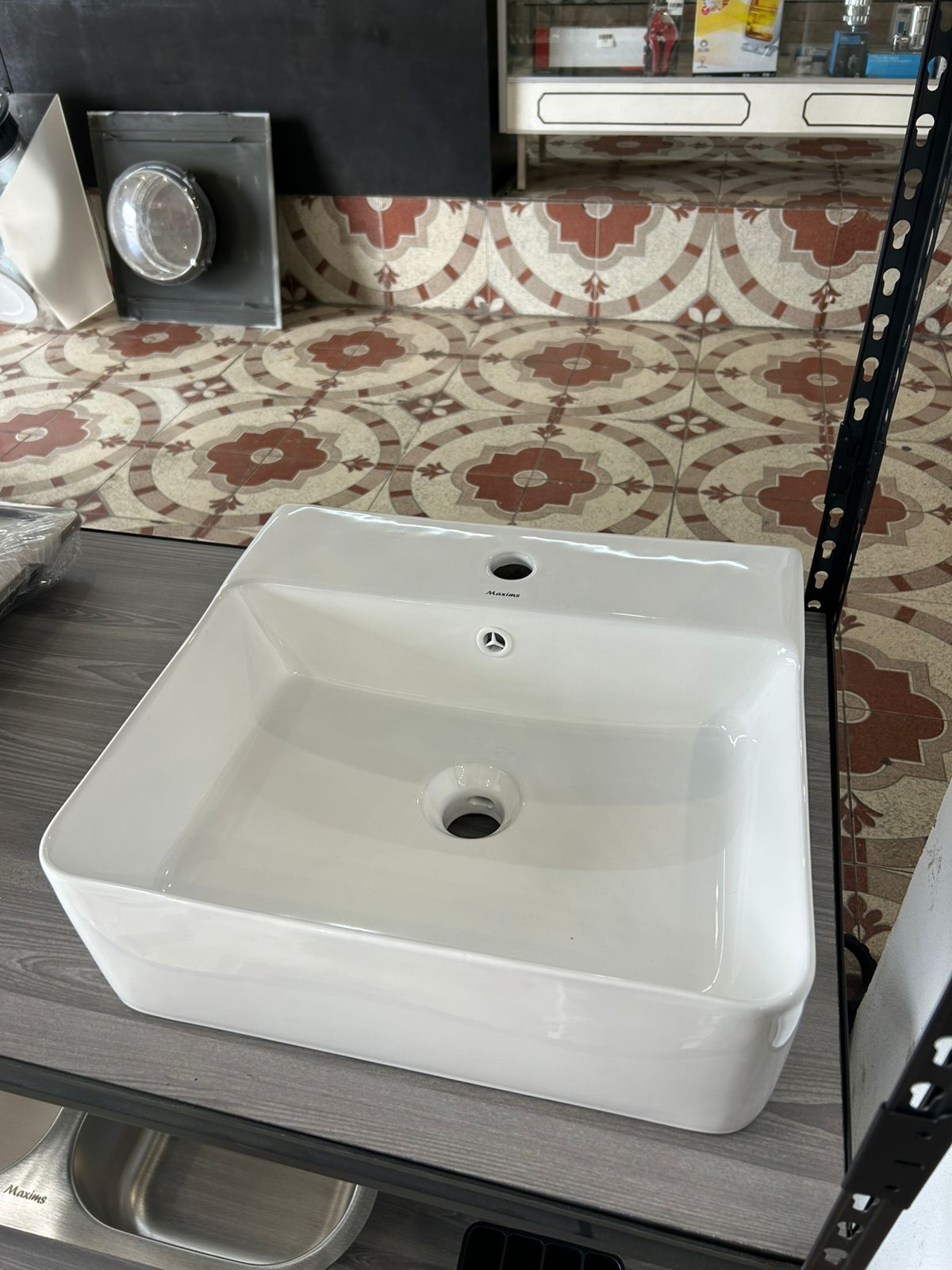 Kit Completo para Lavabo, Lavabo, Mezcladora, Contra Canasta y Kit de Instalación 3