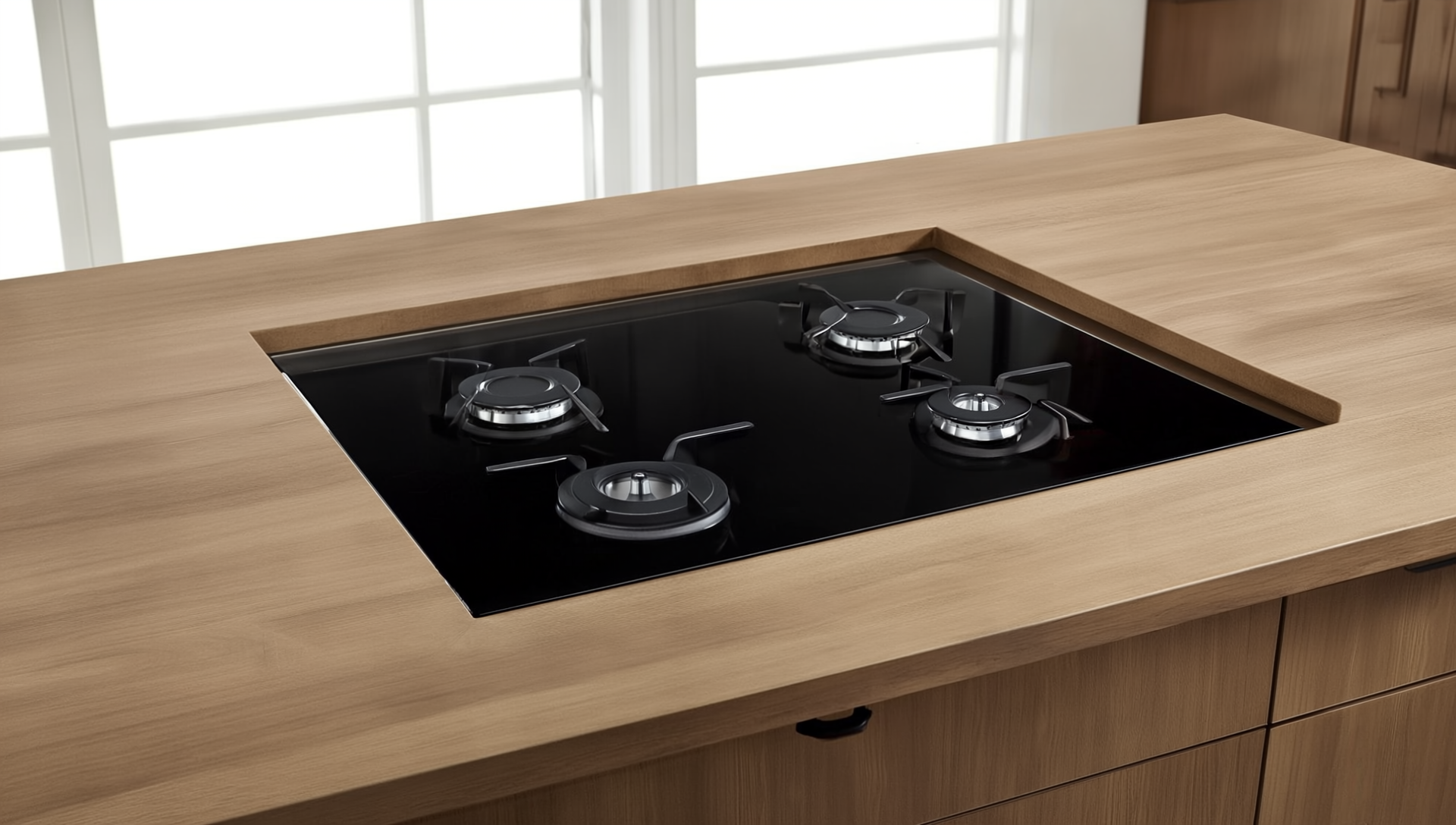 Parrilla de Gas Smart PFHE640SMG-E Negra en Cristal - Ancho 60cm, Largo 51cm 4