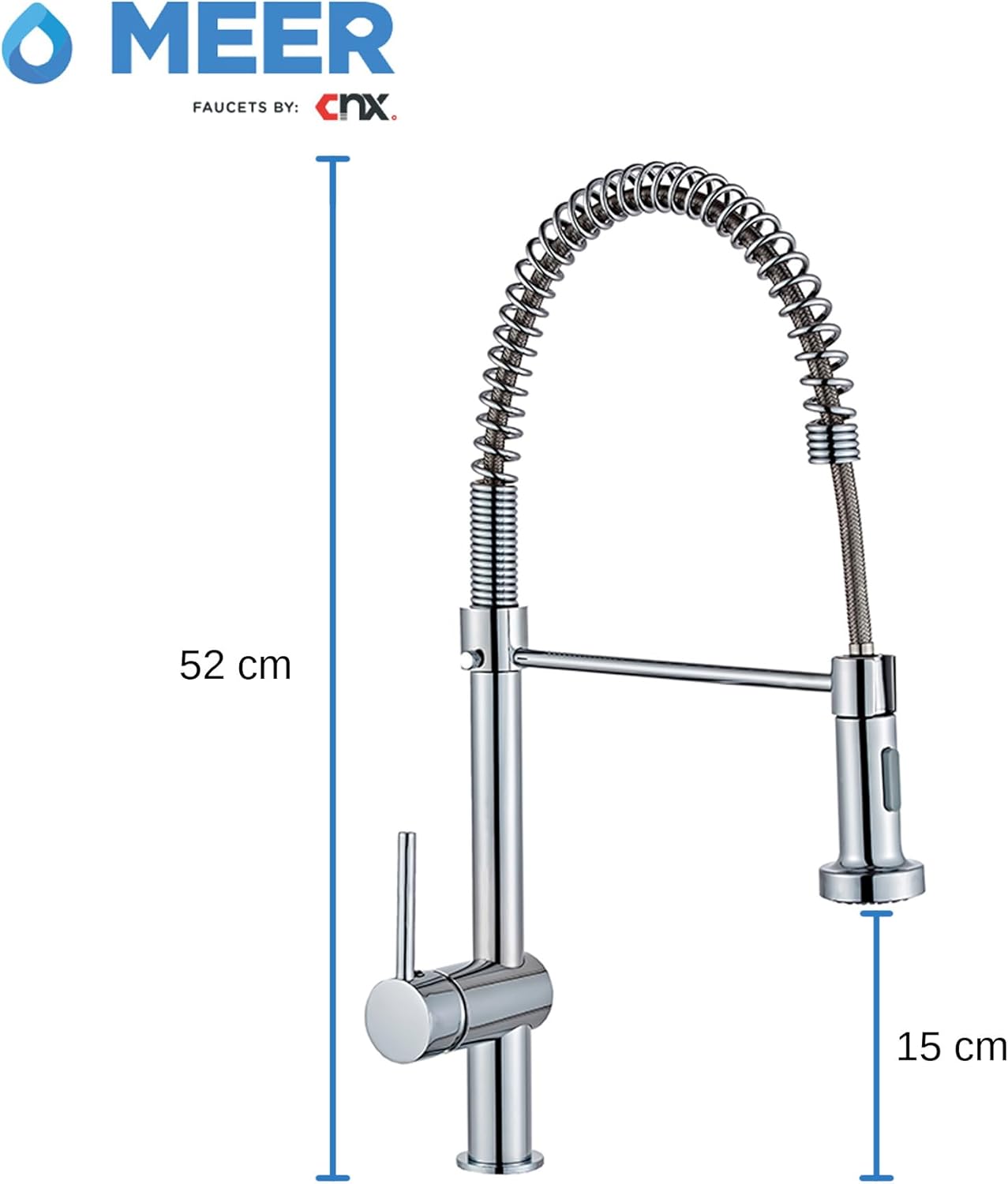 Tarja Doble de Submontar en Acero Inoxidable, (Medidas 82 cm * 47 cm), con Mezcladora Monomando (Llave para cocina) y Kit de Instalación GRATIS un Escurridor 3