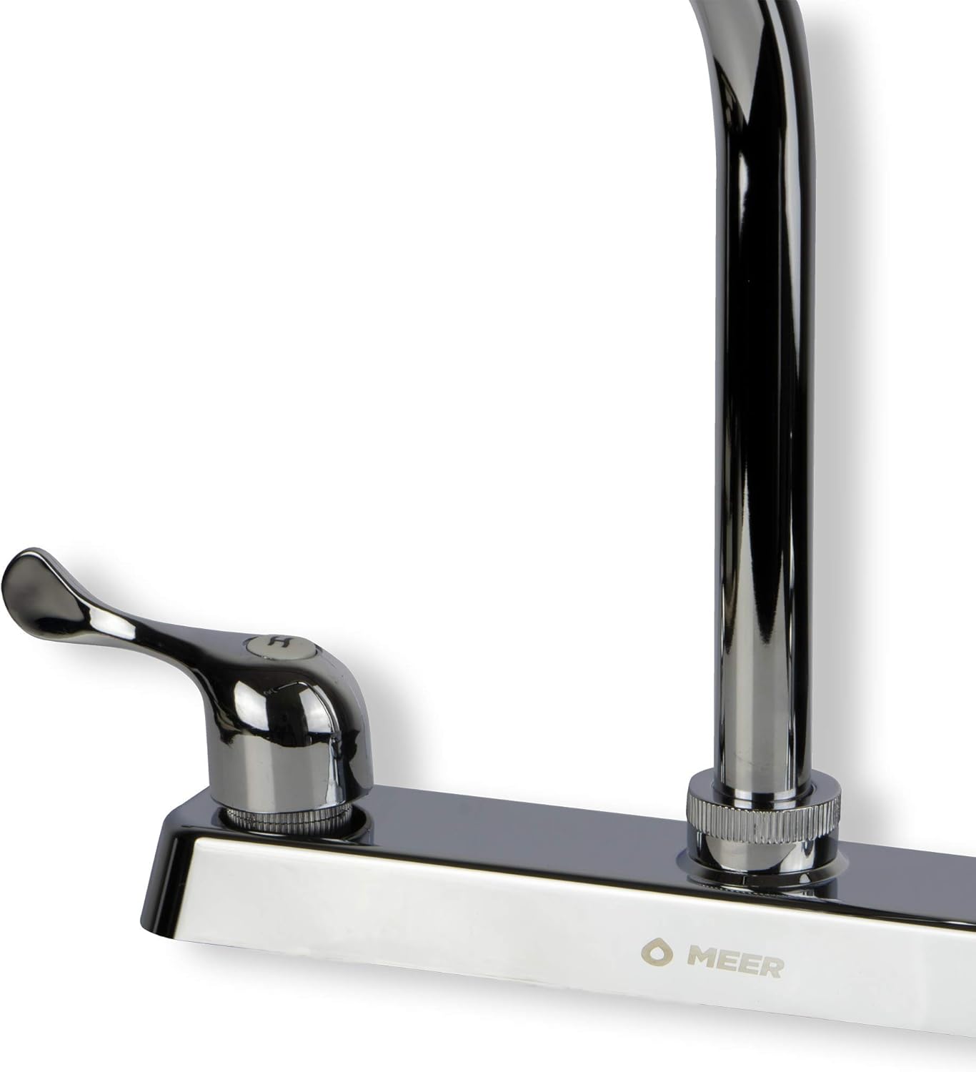 Mezcladora para Fregadero con Cuello Rígido, Acabado Cromado, Fabricada en Zinc, ABS y Acero Inoxidable, Tecnología Water Sense 3