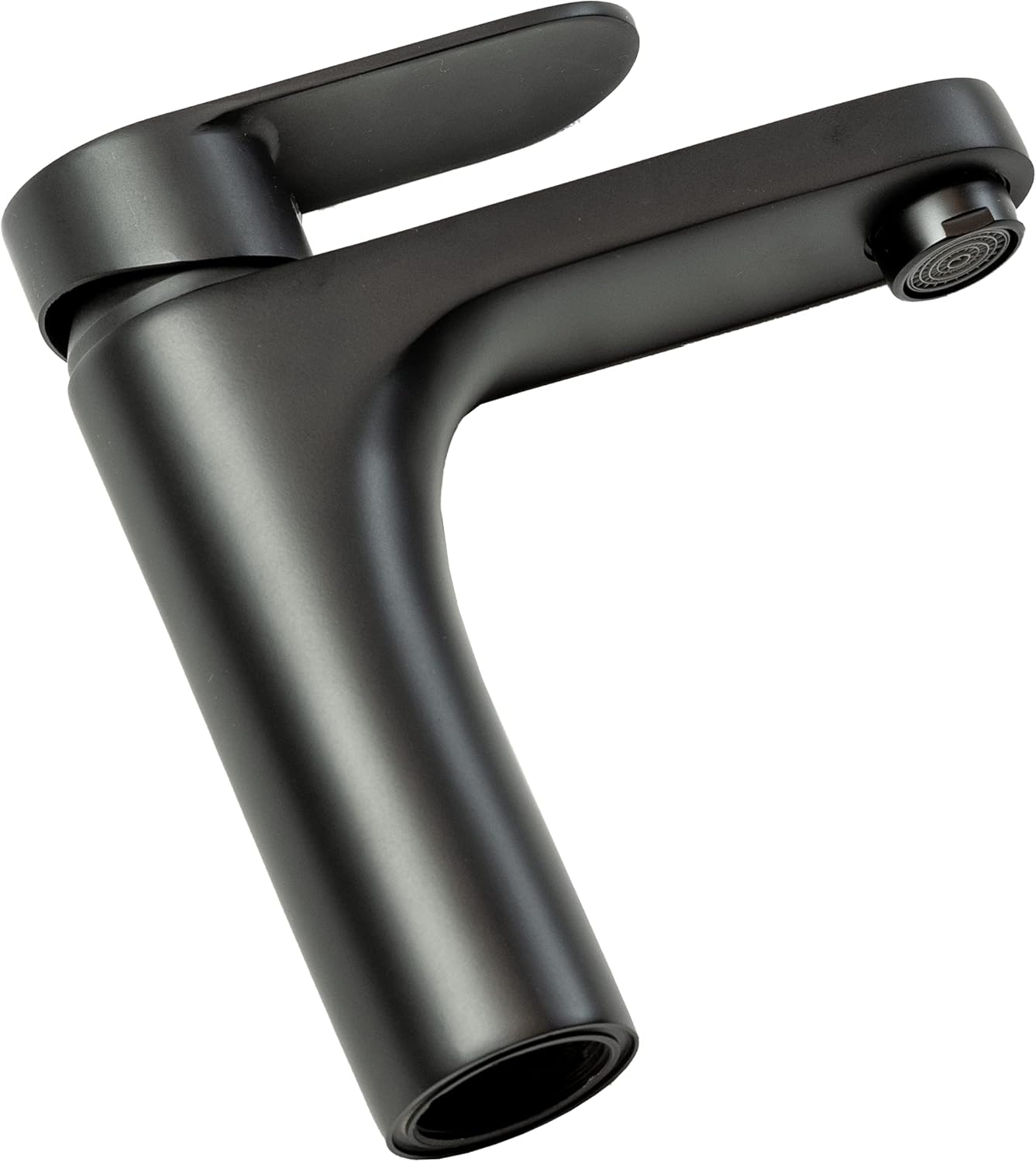 Mezcladora Monomando para Lavabo en Negro Mate – Acabado Elegante, Alta Durabilidad e Instalación Completa 4