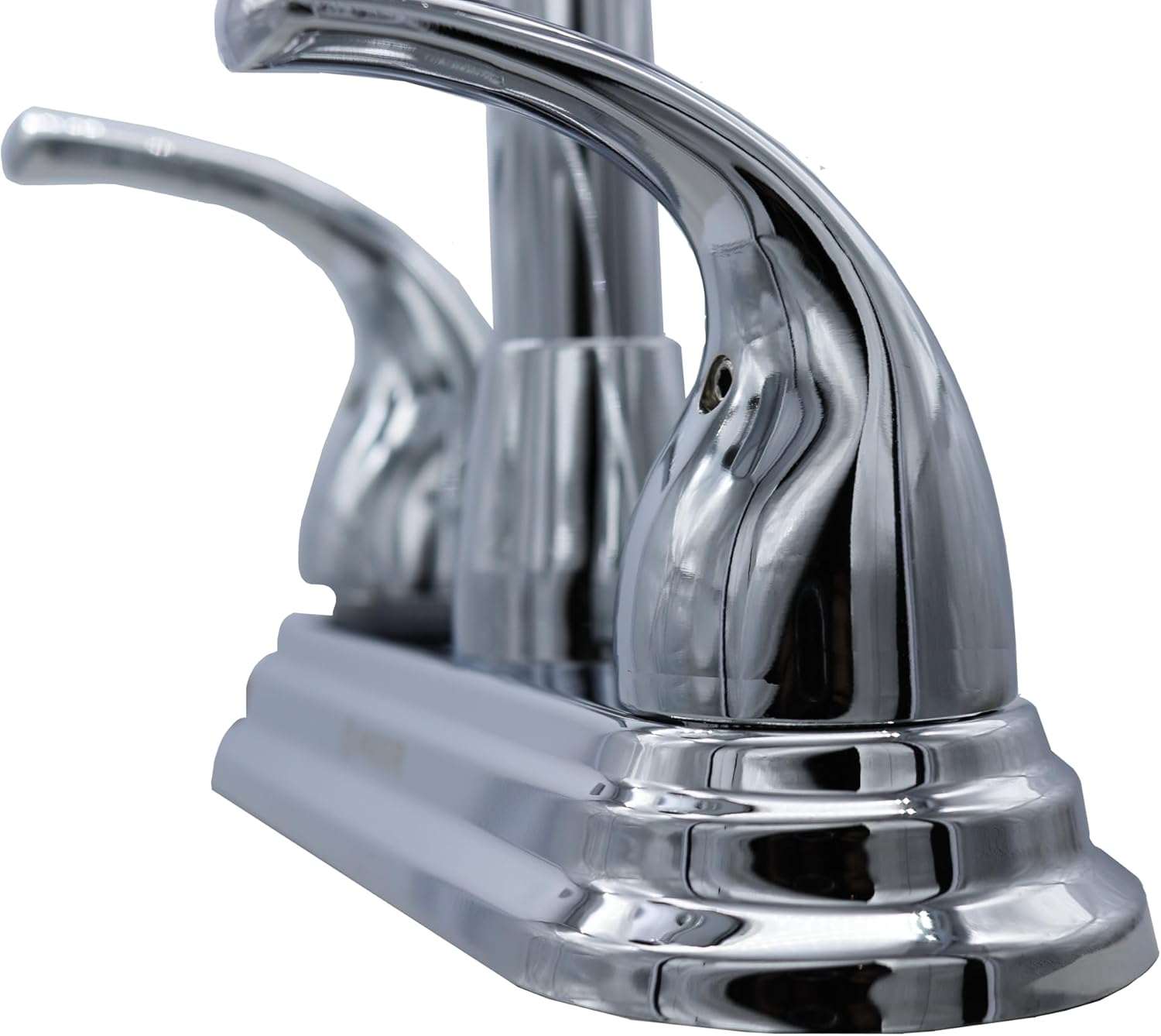 Mezcladora Cromada Para Lavabo Ahorradora de Agua – Fabricada en Acero Inoxidable, Zinc y Latón (Modelo Premium) 4