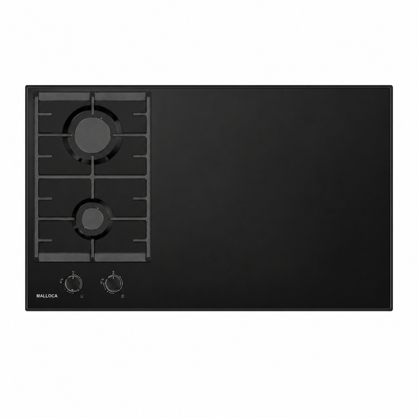 Parrilla Híbrida Empotrable PFI9645G-E, Cristal Templado, 6 Quemadores (2 Gas + 4 Vitrocerámica) - 90cm x 51cm