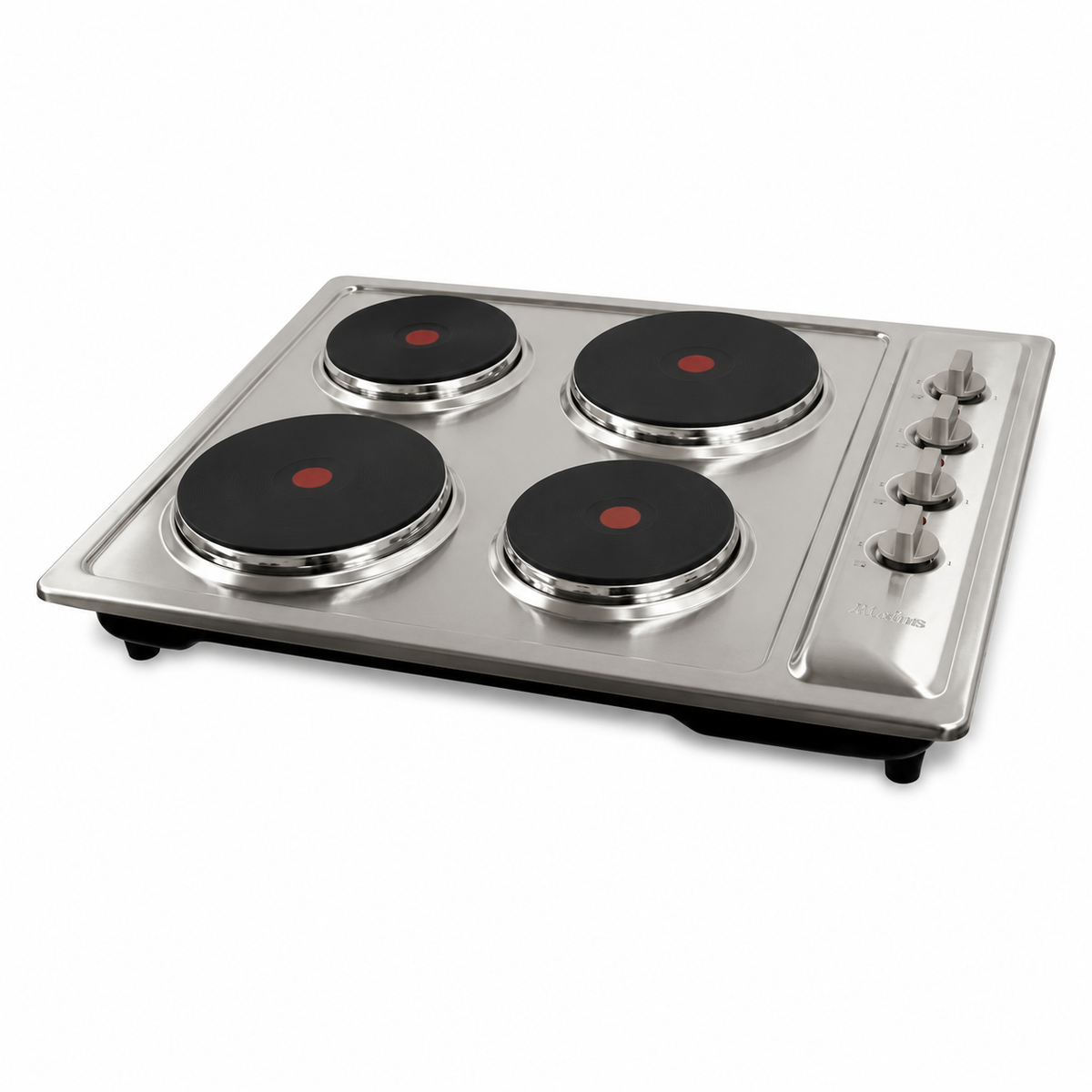 Parrilla Eléctrica Empotrable JZBS4E01, Acero Inoxidable, 4 Placas - 51cm x 51cm