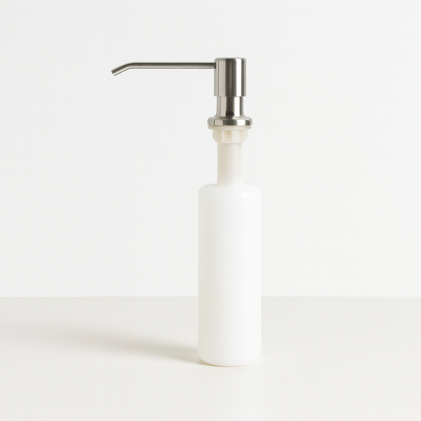 Jabonera para Tarja con tanque de 350 ML, Ideal para mantener ordenado el fregadero