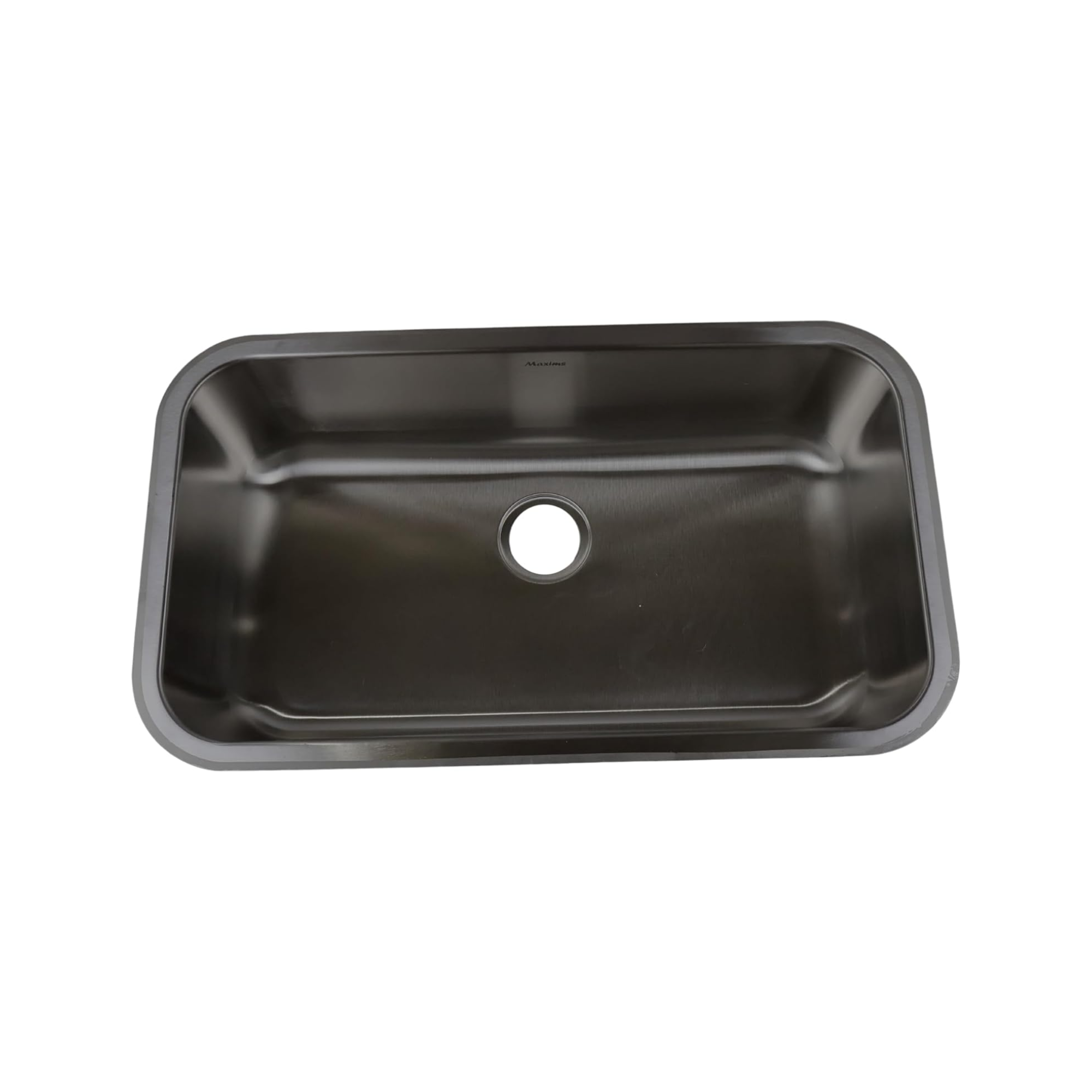 Tarja de Cocina Maxims T8046, Fregadero 1 Pila, Acero Inoxidable 80X46x23cm De Submontar.