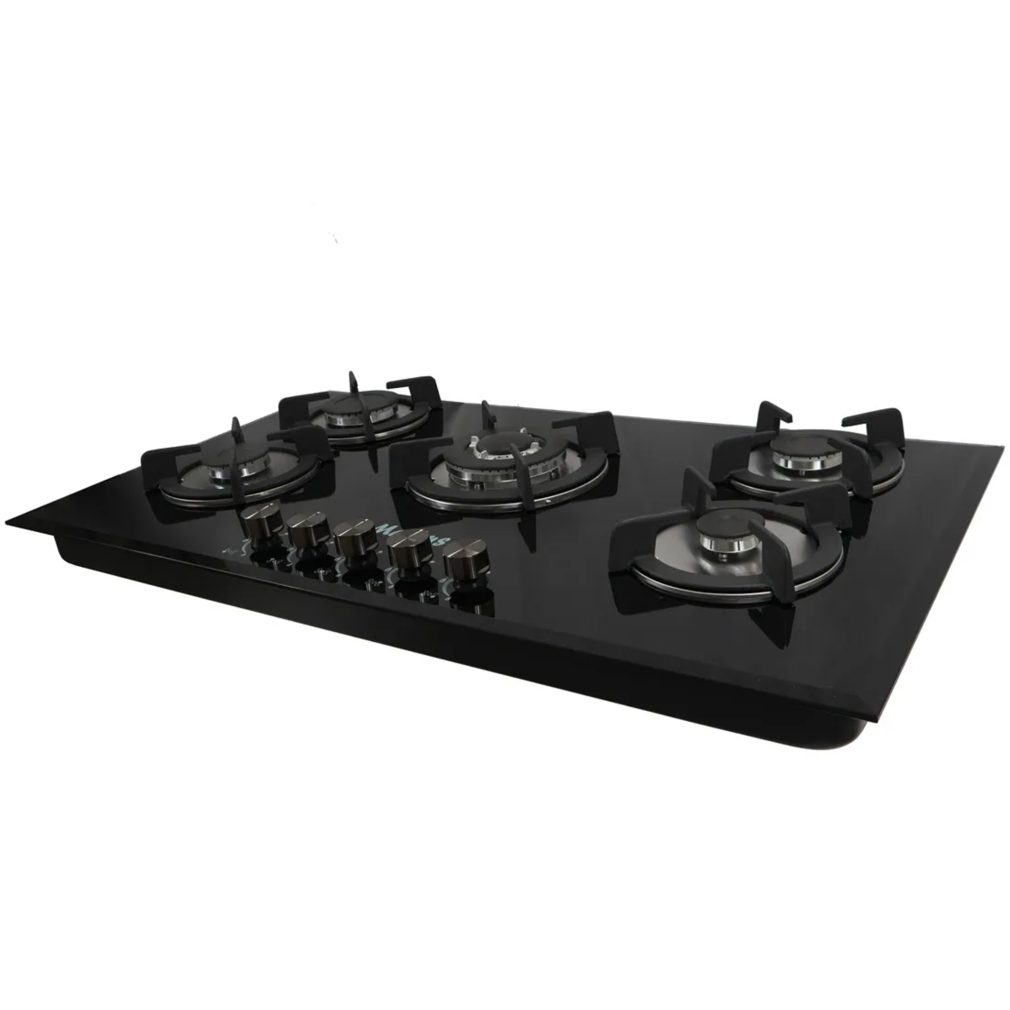 Parrilla de 5 quemadores para empotrar, (gas LP o Natural) con empotre drop in