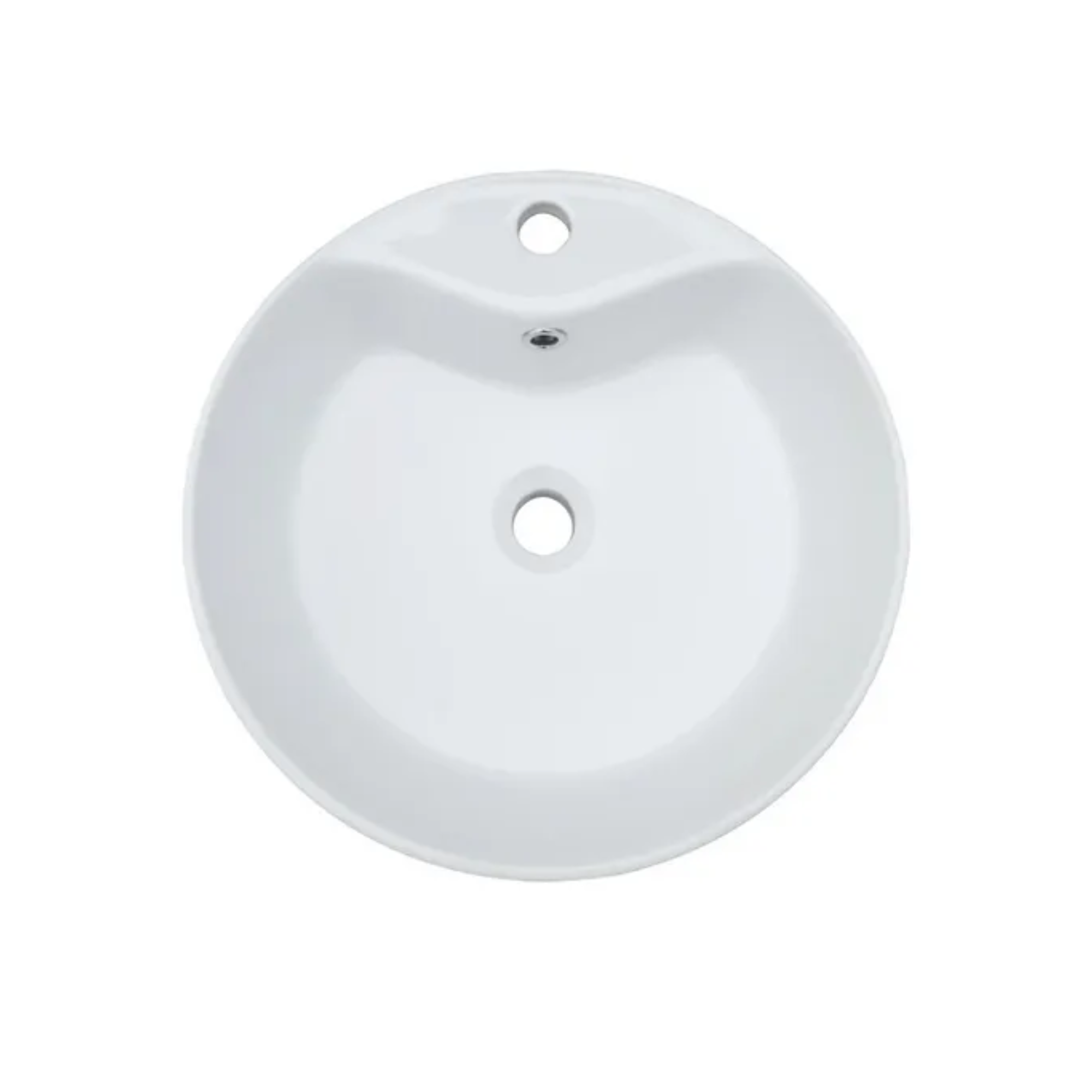 Kit Completo para Lavabo, Lavabo Redondo, Mezcladora, Contra Canasta y Kit de Instalación 2