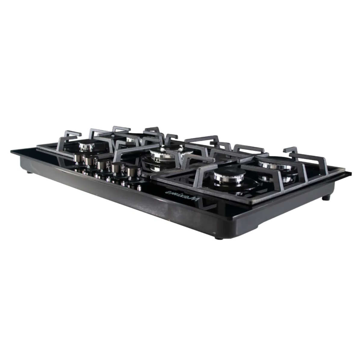 Parrilla de gas (Natural o LP) de 5 Quemadores, con cubierta de cristal