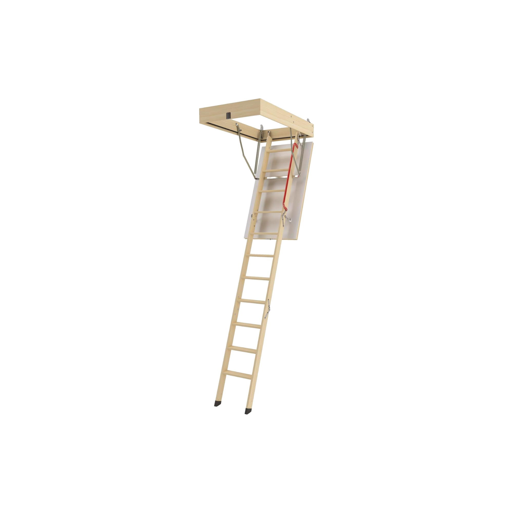 Escalera para Ático de 3 tramos para Hueco de 70x120cm y con Altura Máxima de 280cm