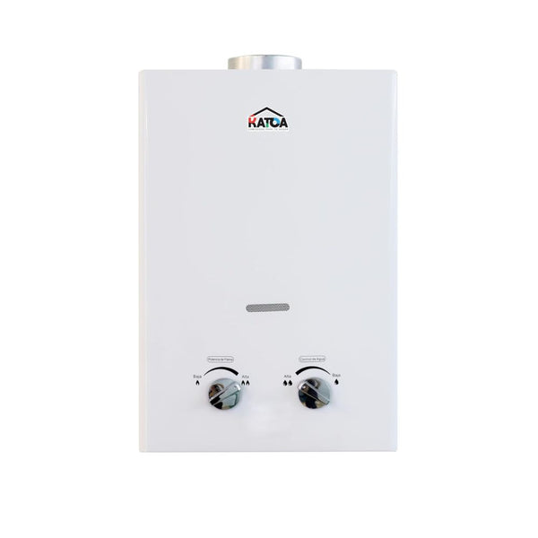 Boiler de Paso KATOA 12 Litros – Gas LP, Baja Presión y Ahorro de Energía
