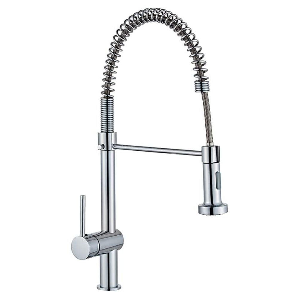 Mezcladora Monomando para Fregadero con 2 Funciones de Chorro y Cuello Flexible, Acabado Resistente y Tecnología Water Sense