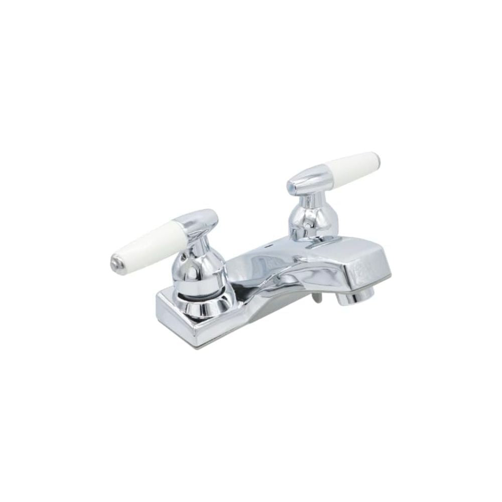 Mezcladora Cromada para Lavabo Fabricada en Acero Inoxidable y Latón con Manerales de Zinc – Alta Durabilidad y Estilo Moderno
