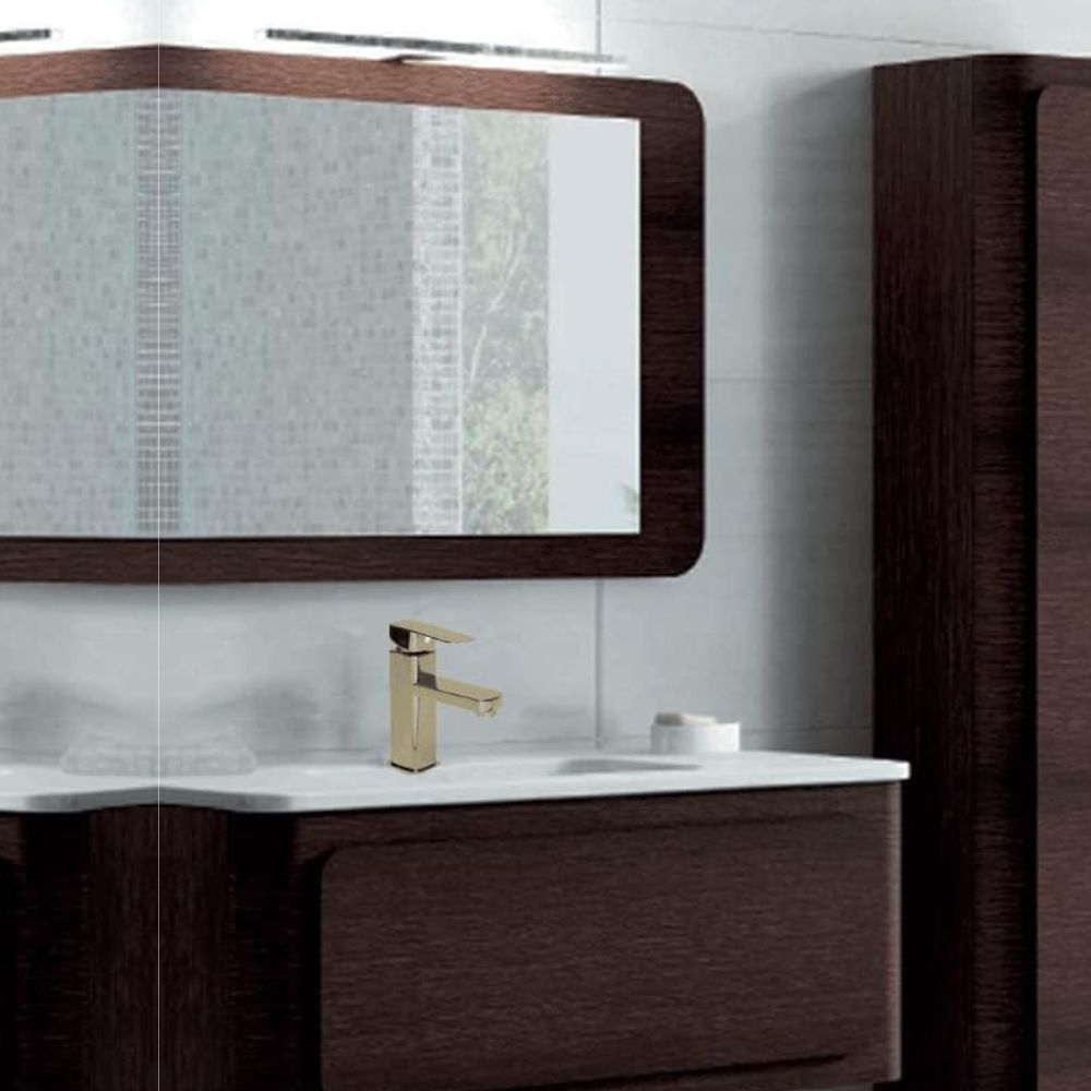 Mezcladora Monomando Niquelada para Lavabo – Estilo Moderno, Ahorro de Agua y Fácil Instalación