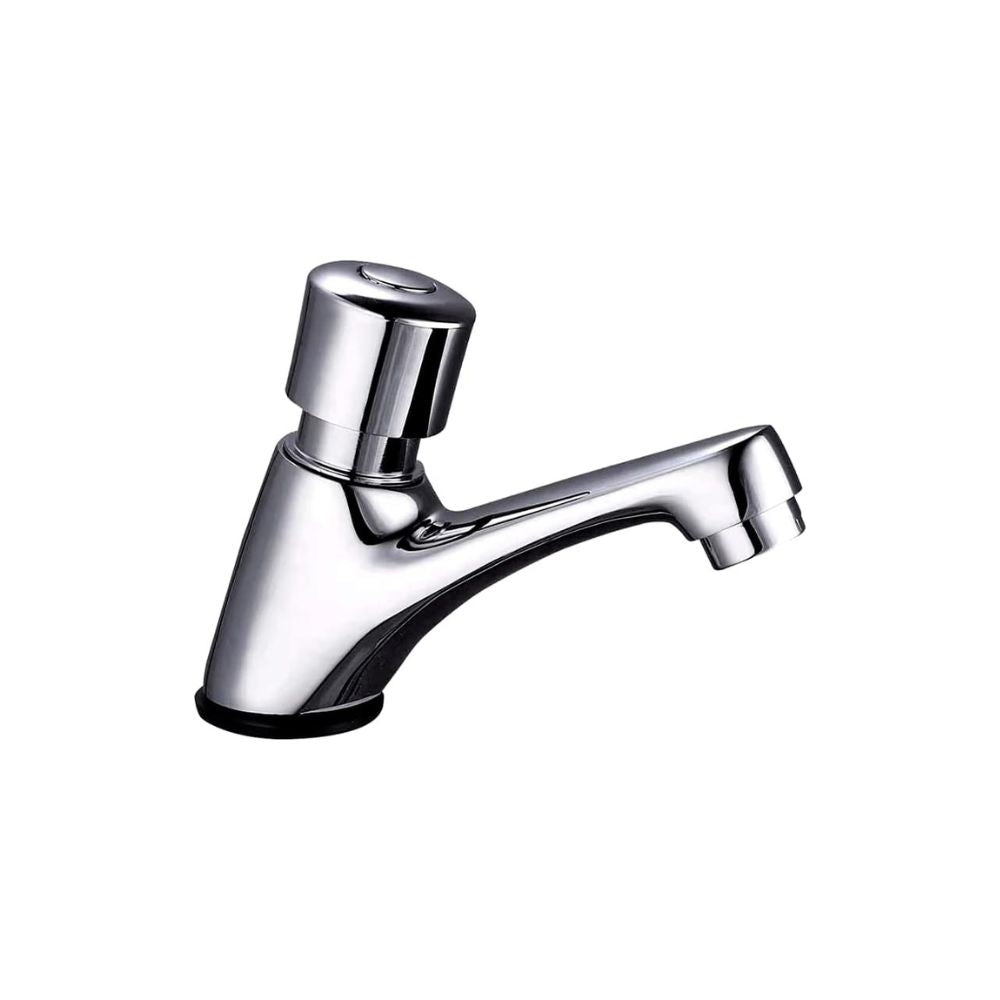 Llave Monomando Cromada con Temporizador para Lavabo – Ahorro Inteligente, Alta Durabilidad y Estilo Moderno