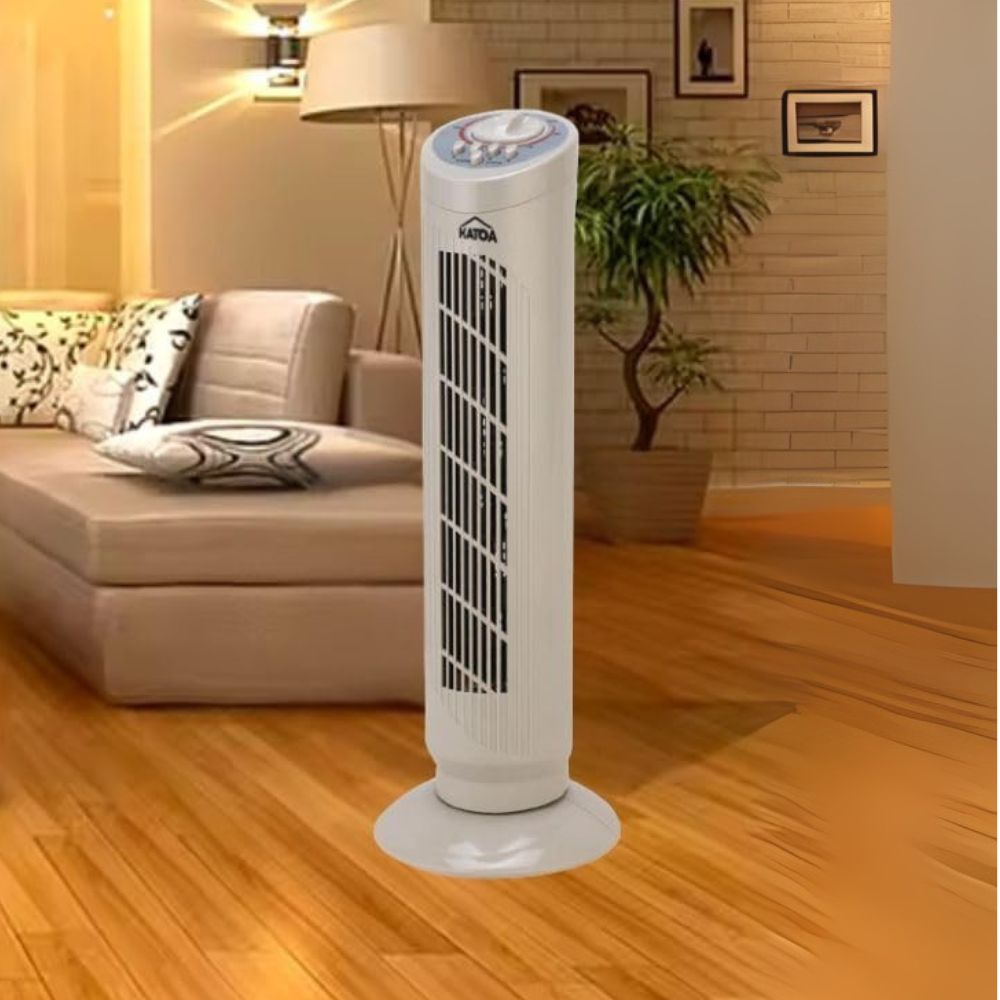 Ventilador de Torre KATOA 29” – 3 Velocidades, Temporizador, Silencioso y Compacto