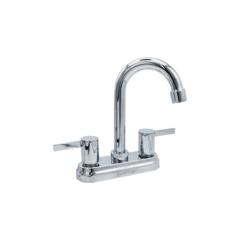 Mezcladora para Lavabo Cromado de Alta Altura, con Manerales de Zinc y Cuerpo de Acero Inoxidable – Diseño Moderno y Resistente