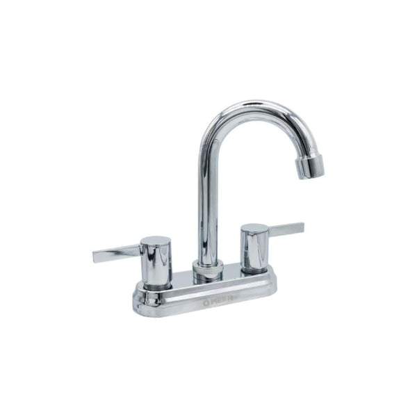 Mezcladora para Lavabo Cromado de Alta Altura, con Manerales de Zinc y Cuerpo de Acero Inoxidable – Diseño Moderno y Resistente