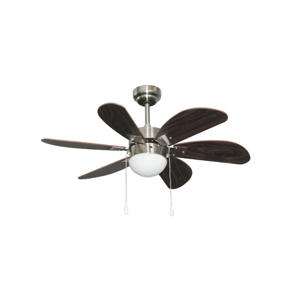 Ventilador de Techo Decorativo KATOA 30” – 3 Velocidades, Motor de 50W, Silencioso y Estético