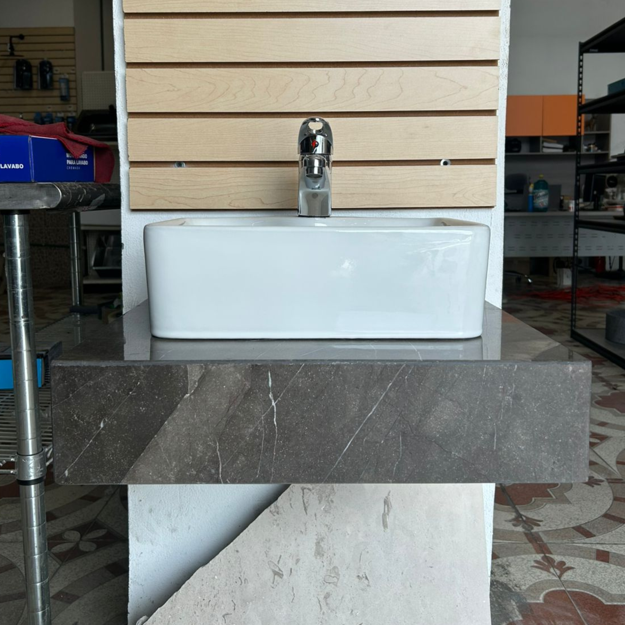 Base de mármol, Ovalín Cerámico y Monomando, Todo en uno! no esperes más! listo pa instalar 4
