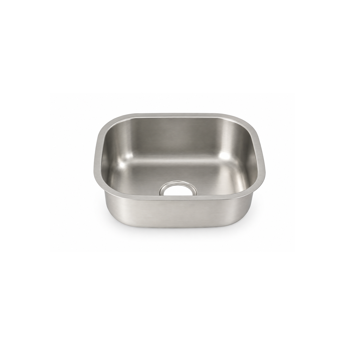 Tarja Acero Inoxidable 1 Tina de Submontar 45cmx39cm ideal para bar