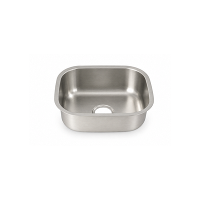 Tarja Acero Inoxidable 1 Tina de Submontar 45cmx39cm ideal para bar