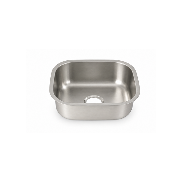 Tarja Acero Inoxidable 1 Tina de Submontar 45cmx39cm ideal para bar