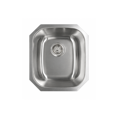 Tarja Sencilla de Acero Inox 304 de submontar 42cmx45.6cm