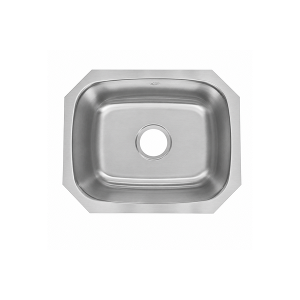 Tarja Sencilla de Submontar Acero Inox 304 47cmx38cm