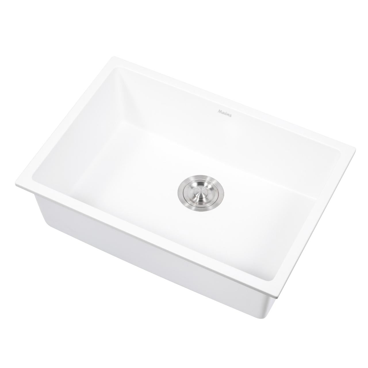Tarja de Cuarzo Blanco Práctica y Moderna 65cm x 45cm x 21cm