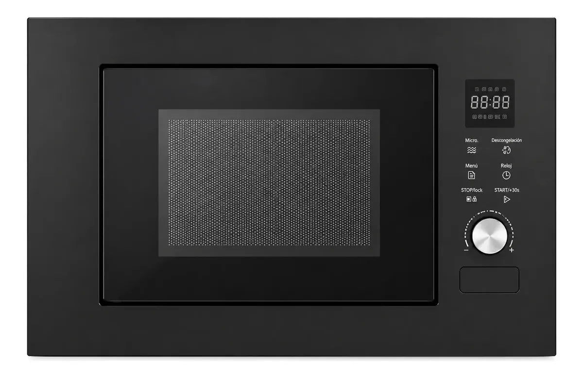 Horno Empotrable Micro A75 Negro 59.5cm x 33.7cm