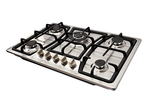 Parrilla de Gas JZBS5A7 Empotrable con Acero y Hierro 76cmx51cm