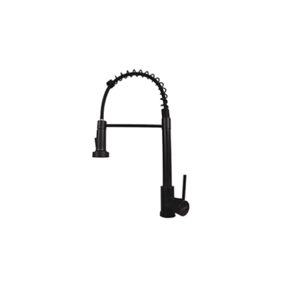 Llave Monomando tipo Chef Para Tarja 48cmx23.5cm, Modelo MZM8123F Color Negro Mate
