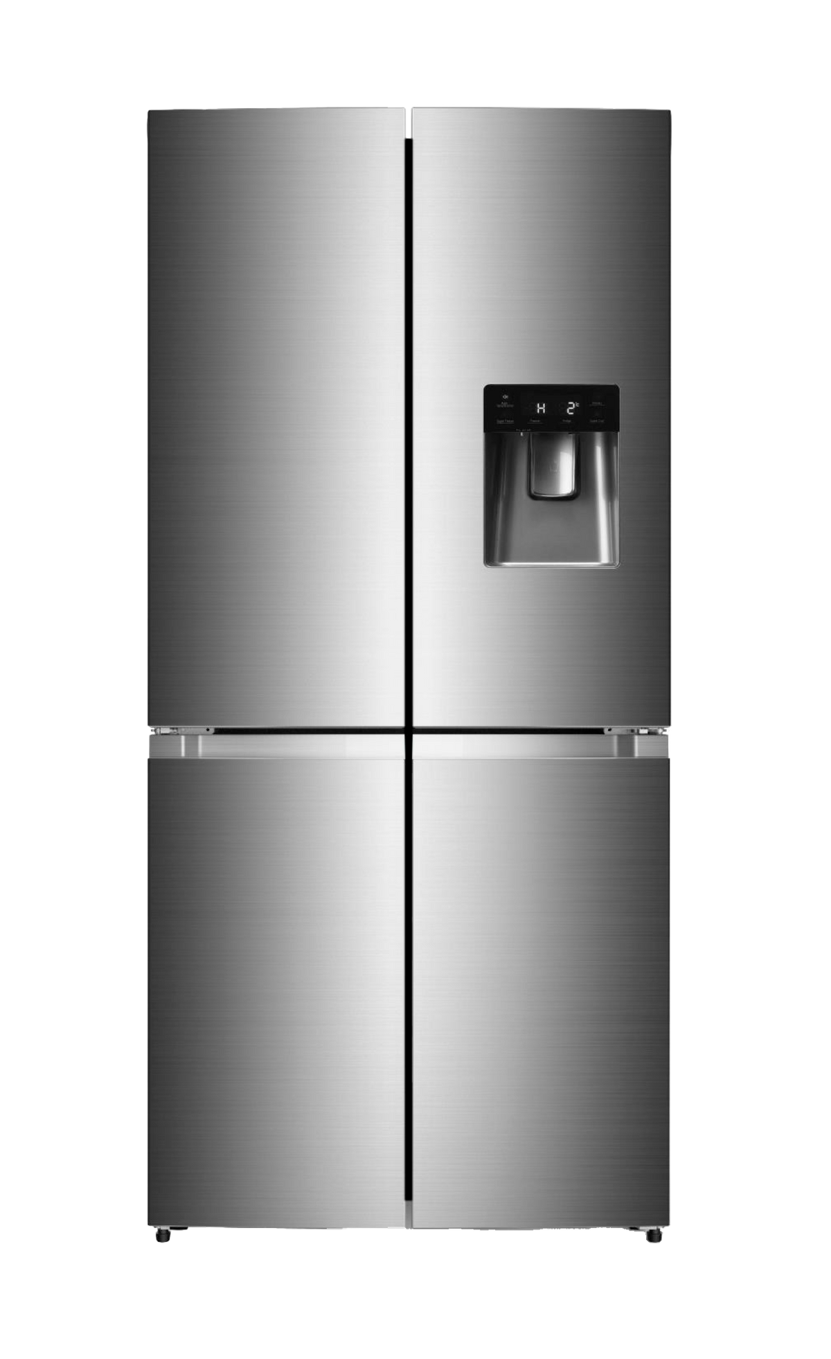Refrigerador Maxims BCD4-520D, acero inoxidable, 4 puertas