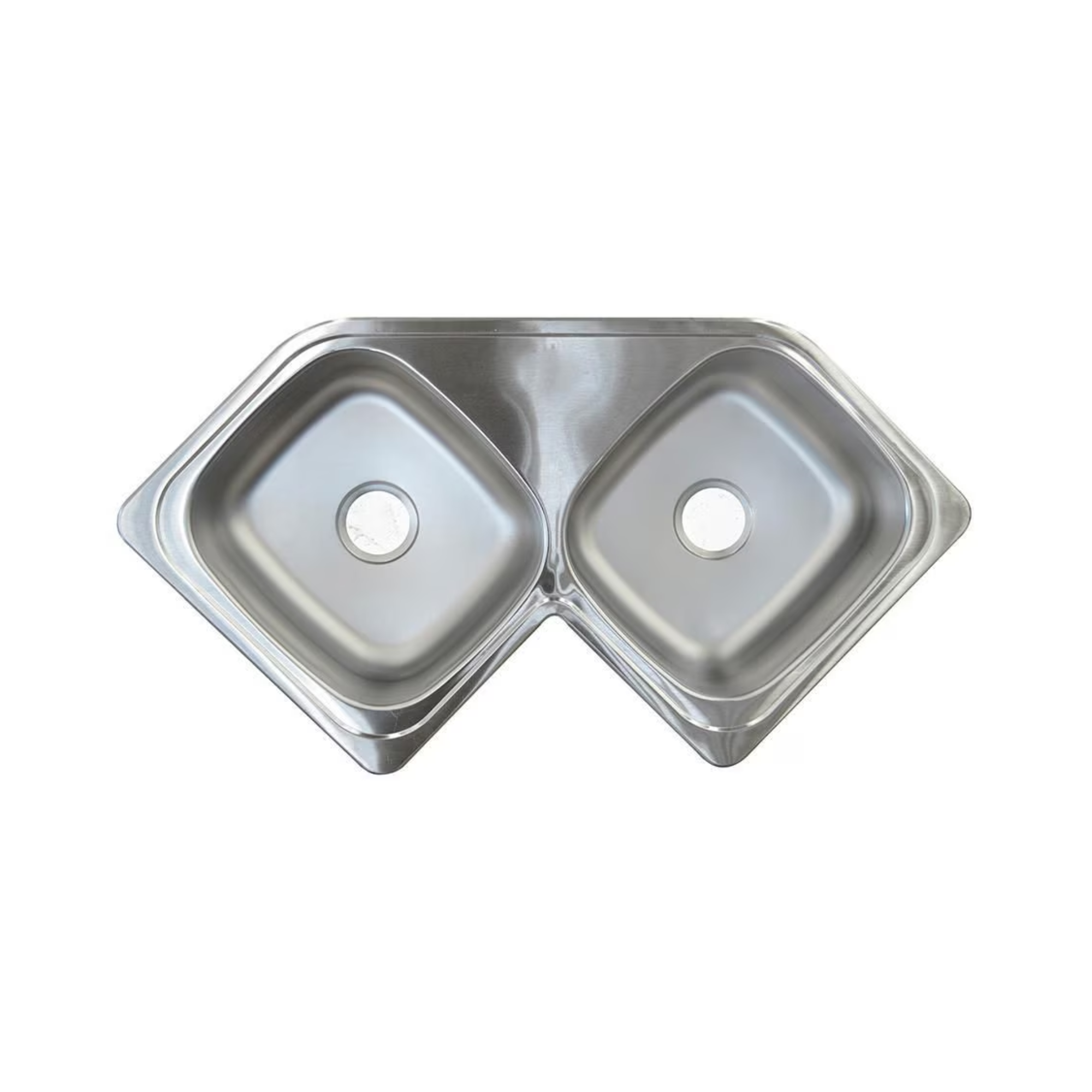 Fregadero Clásico Empotrable CE110 en Acero Inoxidable de 112x59 cm