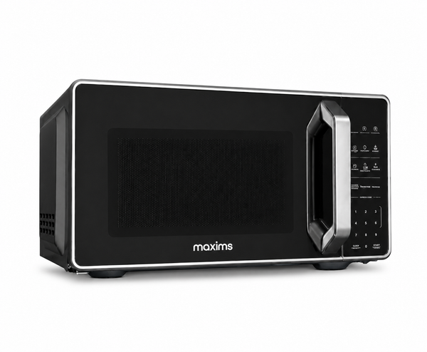 Microondas de 20 Litros Maxims Modelo HMAX7SILVER Efecto Espejo