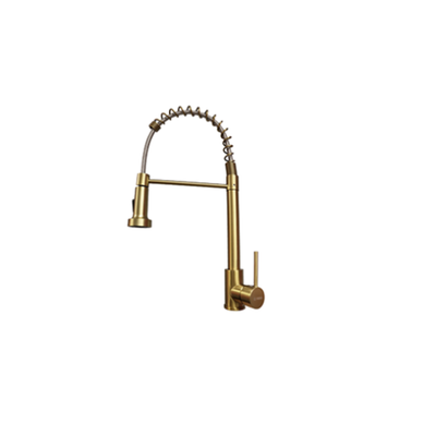 Llave Monomando Dorada moderna para Tarja Modelo MZM8124F